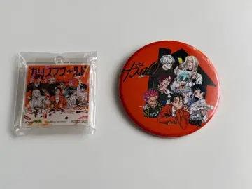 카리스마 트레이딩 캔뱃지 전원 집합 카리스마 월드 아크릴 키링