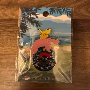 [ 새상품 ] 포켓몬 센터 카가와 야돈 피카츄 로고핀즈 카가와 한정판
