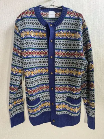 매킨토시 철학 크루넥 가디건 M