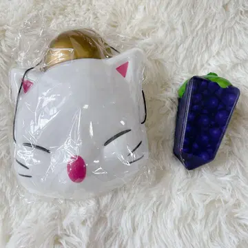 FF14 팬페스티벌 모그리 가면 로우폴리 포도