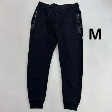 1PIU1UGUALE3 조거 팬츠 블랙 M 사이즈