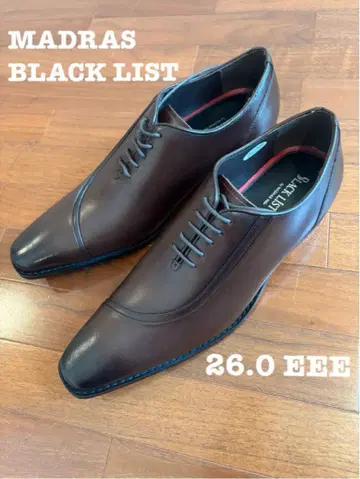 [새상품급] MADRAS BLACK LIST 다크 브라운 26.0 EEE