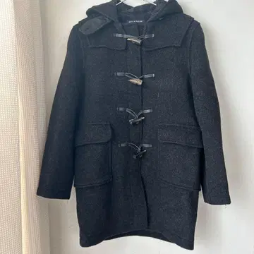 Gloverall 더플 코트 다크 그레이