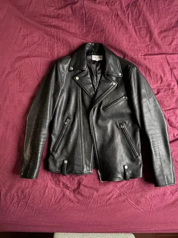 FREAK'S STORE 더블 라이더 자켓 S 사이즈 블랙