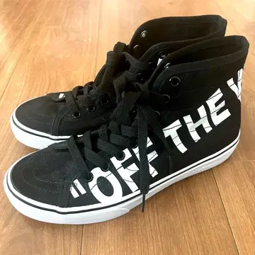 Vans OFF THE WALL 하이컷 스니커즈 블랙 26.5cm