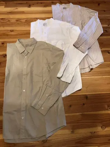 무인양품 셔츠 3장 세트 XL