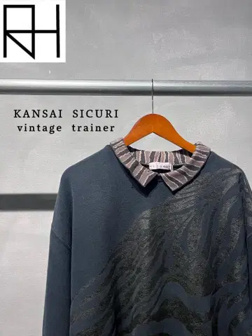 [ 구제 의류 ] KANSAI SICURO 90s 양면 디자인 트레이닝복