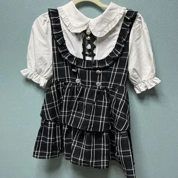 체크 무늬 Avail 셋업