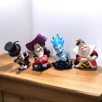 디즈니 빌런 어깨 쿵 4종 세트