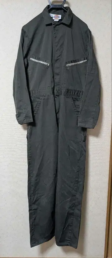 Dickies 점프 수트 카키 40 롱 작업복 올인원