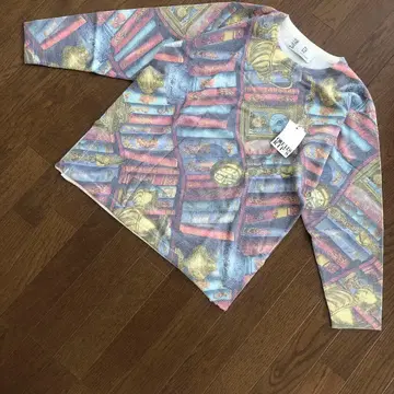 다이마루 백화점 구매 컬러풀한 긴팔 니트 라메사