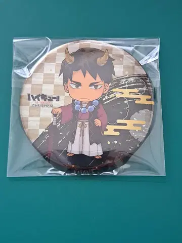 하이큐 캔뱃지 우시지마