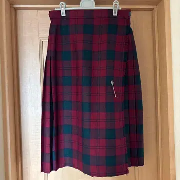 스코틀랜드제 랩 스커트