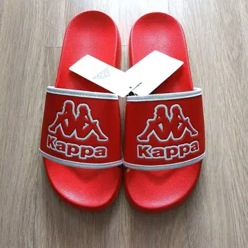새상품 Kappa 슬라이드 샌들 레드 L