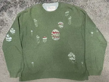 DAIRIKU 데미지 가공 니트