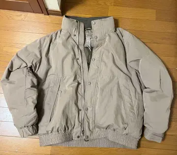 LL bean 다운 자켓 베이지 짧은 기장