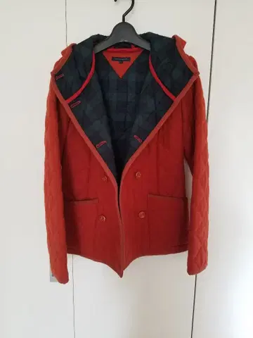 타미힐피거 퀼팅 자켓