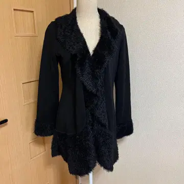 시착만 한 상품 레오나르 가디건 블랙 40