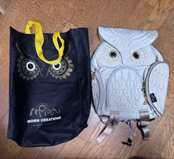MORN CREATIONS 올빼미 백팩 토트백 포함 새상품급