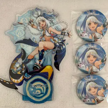 원신 무알라니 아크릴 스탠드 캔뱃지