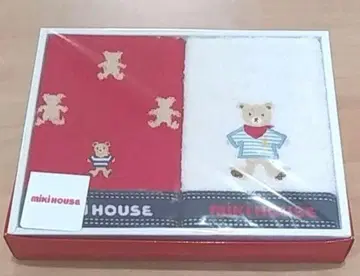 MIKI HOUSE 핸드 타월 2장 세트