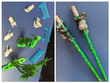 애니멀 펜슬 디오라마