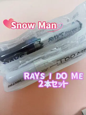 즉시 구매 익명 배송 Snow Man 응원봉 RAYS IDOME
