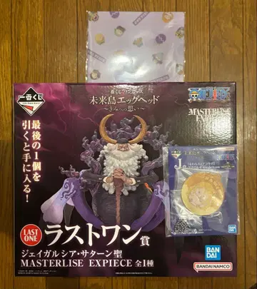 제일복권 원피스 미래섬 에그헤드 라스트원상 피규어 새턴 성 + 덤 2개