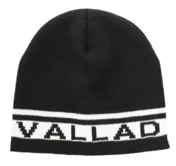 VALLAD STUDIO BEANIE CAP BLK/WHT