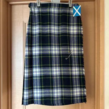 스코틀랜드제 감기 스커트