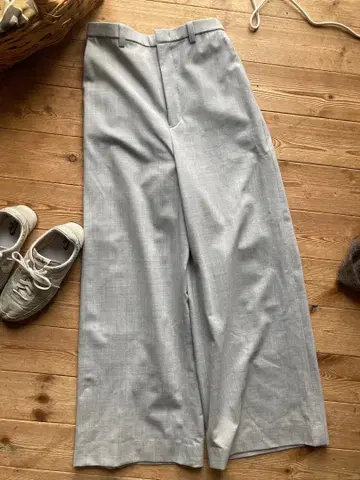 Chaos(카오스) 와이드 팬츠 새상품급 - 라이트 그레이