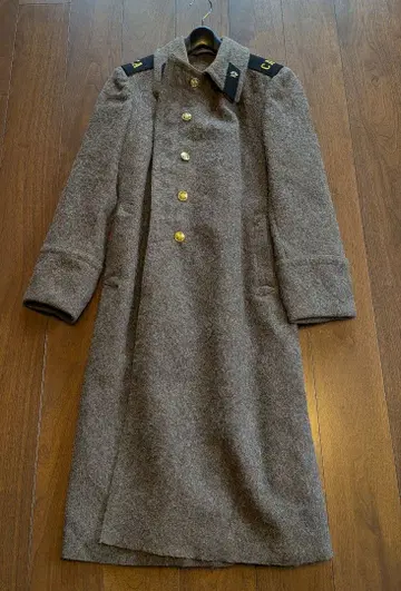 소련군 병사용 외투 코트