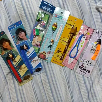 캐릭터 스트랩 세트 7개