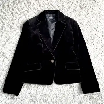 GRADE 도쿄스타일 벨벳 테일러드 자켓 블랙 13