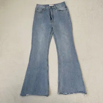 Sea Rush 플레어 데님 팬츠 라이트 블루