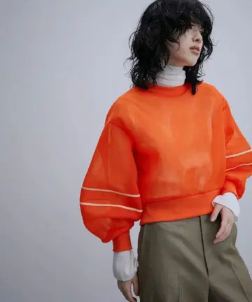 ADAM ET ROPE 시어 종이상자 풀오버