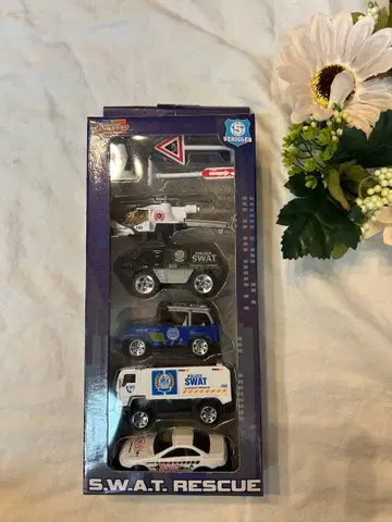 S.W.A.T. 레스큐 미니카 세트 5대