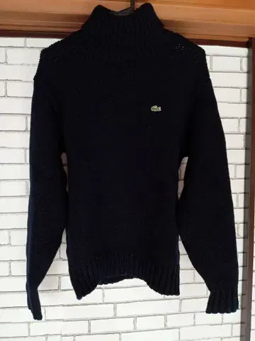 LACOSTE 하이넥 스웨터