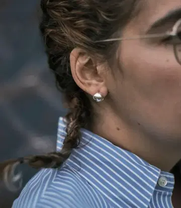 BONEE CHIPPED APPLE 실버