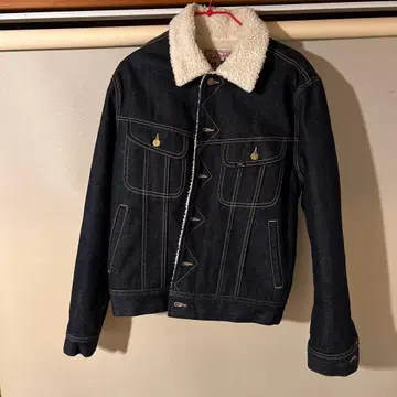 Lee 보아 안감 데님 자켓