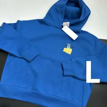 GU 스 후드티 L 블루 택 포함 새상품