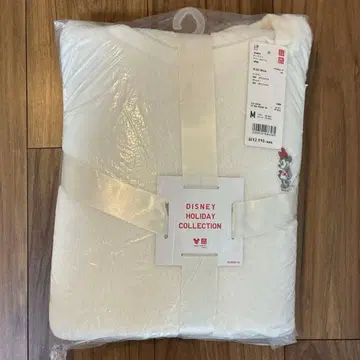 미사용 새상품 유니클로 디즈니 플리스 상하의 세트 M 미니 룸웨어