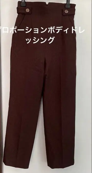 프로포션 바디 드레싱 팬츠