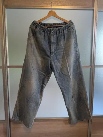 Yoko sakamoto 와이드 데님 S 사이즈