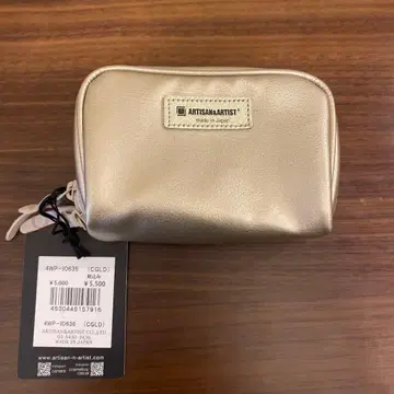 ARTISAN&ARTIST 골드 파우치