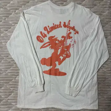 04 Limited Sazabys 포리미 화이트 롱티 XL 사이즈