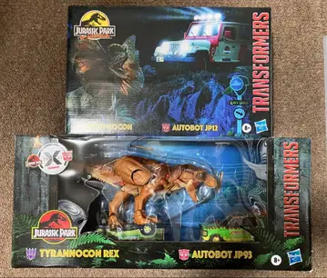 미사용품 세트 트랜스포머 쥬라기 파크