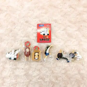 [노멀 6종] 가라! 이나중 탁구부 더블 키체인 마스코트