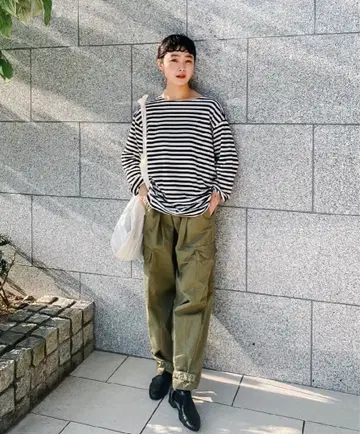 [ 새상품급 ] 카구레 유틸리티 이지 팬츠 카키 24AW