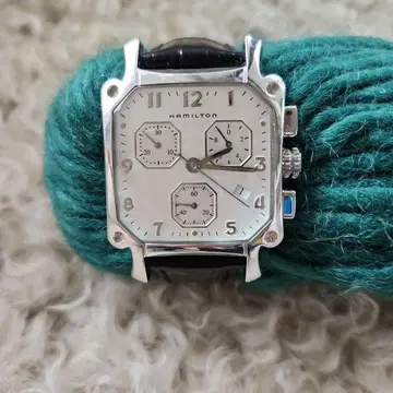 HAMILTON 쿼츠 손목시계 스테인리스 스틸